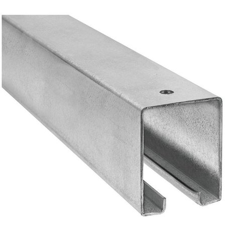 National Hardware Box Rail, Steel, Galvanized, 15764 in W, 21332 in H, 12 ft L N105-270